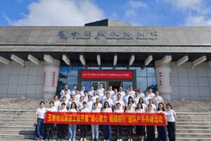 玉柴物流集團開展“迎國慶，銘歷史，強作風”愛國主義教育暨黨群共建活動